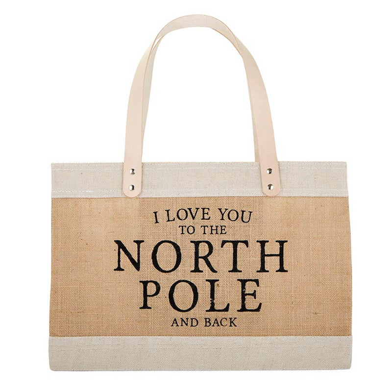 North Pole And Back Market Tote Bag