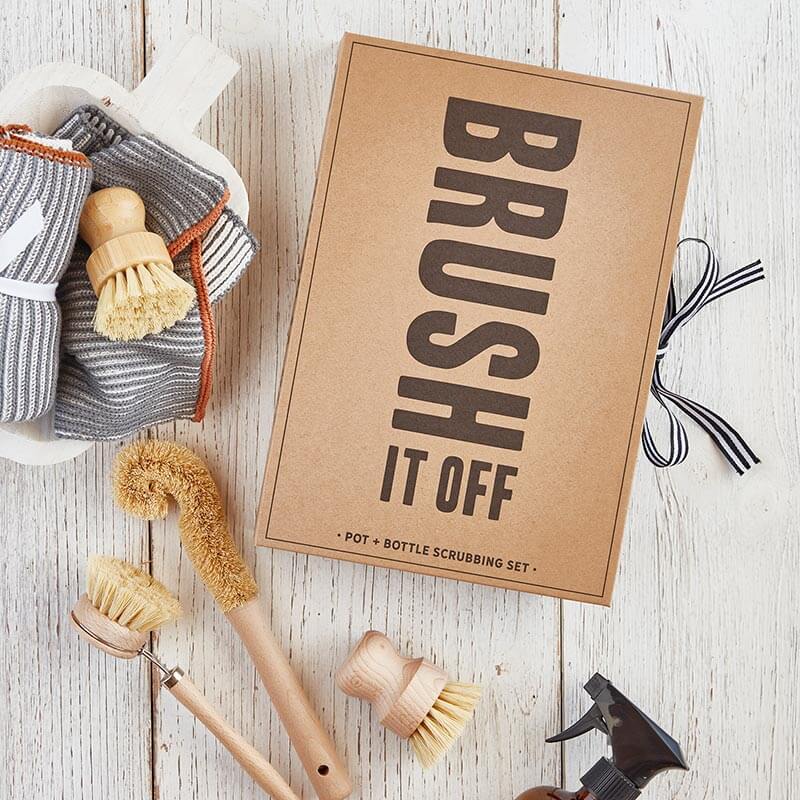Brush It Off Cleaning Brushes Book Box
