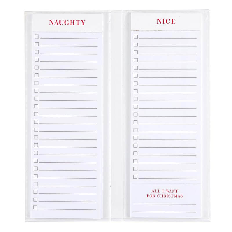 Notes to Santa List Pad