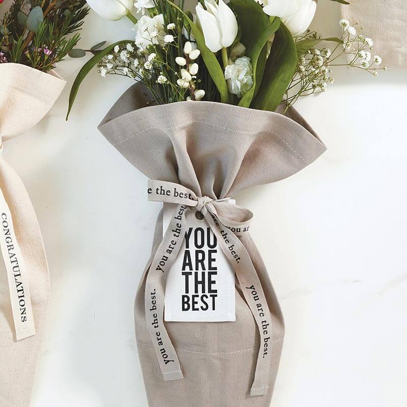 You Are The Best Bouquet Bag