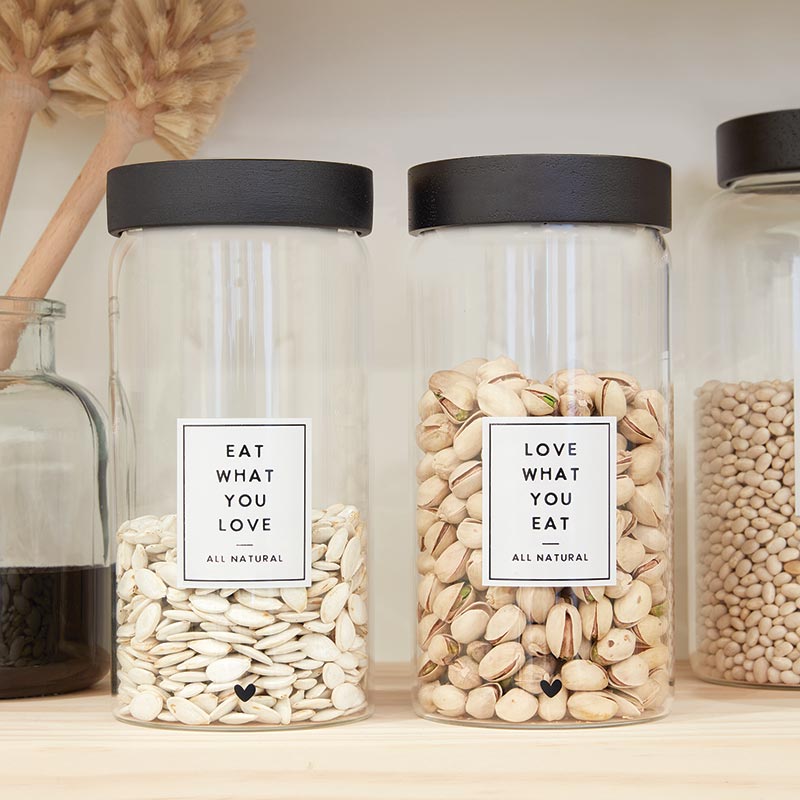 Eat What You Love Pantry Canister