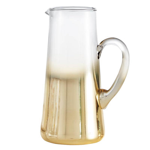 Holiday Metallic Gold Pitcher