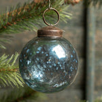 Blue Kugel Ornament