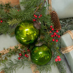 Green Kugel Ornament