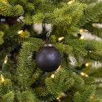 Black Kugel Ornament