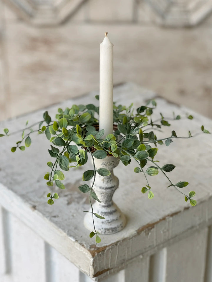 Baby's breath candle rings on sale