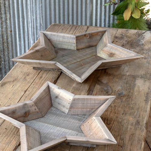 Beveled Star Bowls
