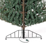7.5' Blue Spruce Half Christmas Tree