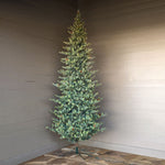 12' Blue Spruce Slim Christmas Tree