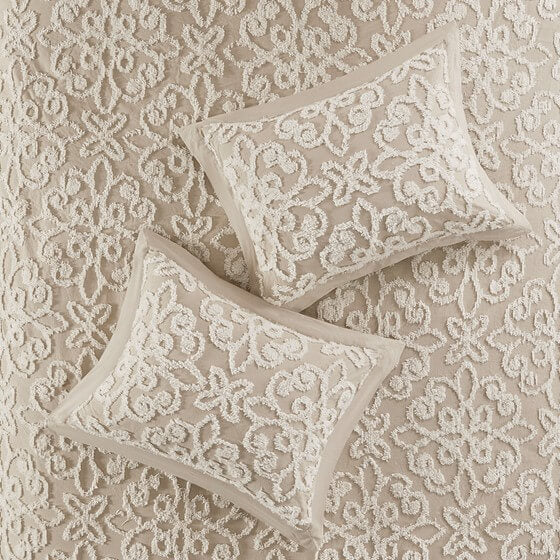 Madison Park Sabrina Tufted Cotton Chenille Bedspread Set