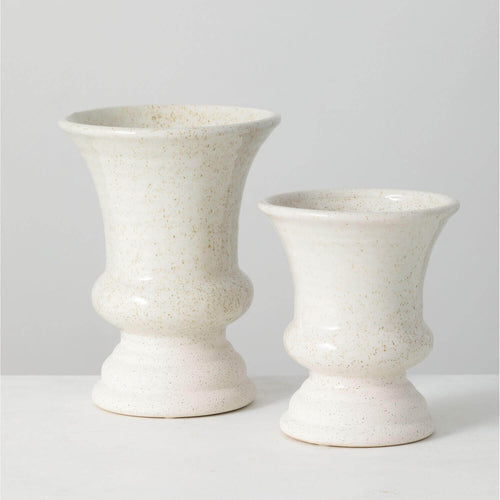 Speckled Farmhouse Vase
