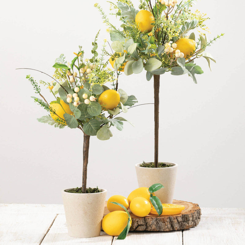 Faux Lemons With Slices