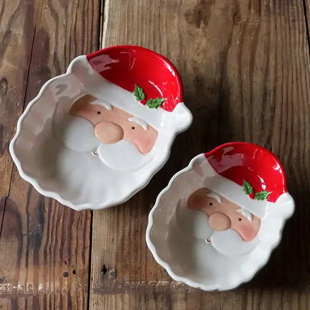 Jolly Santa Dish