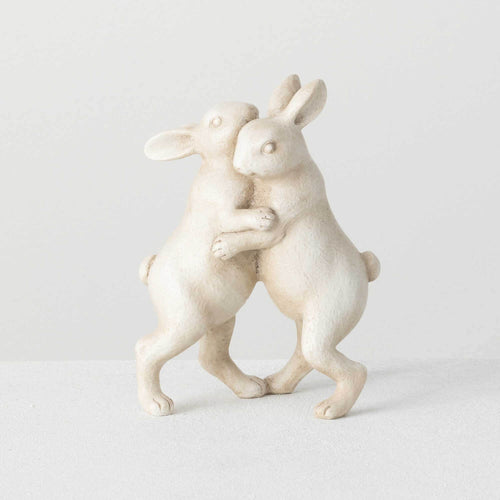 Dancing Bunnies Figurine