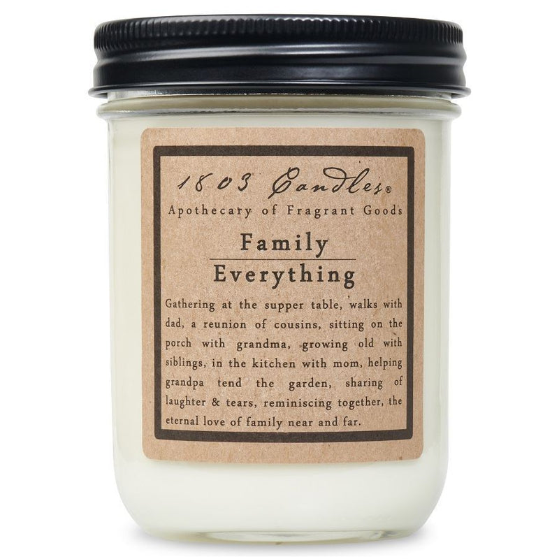 1803 Family Everything Soy Candle - Vintage Crossroads