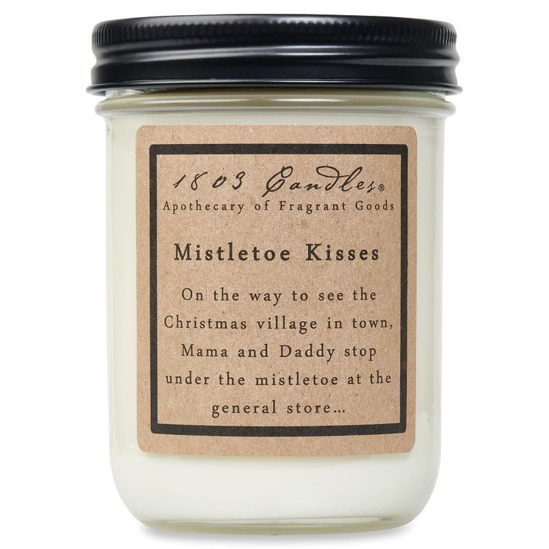 1803 Mistletoe Kisses Soy Candle 1803 Candles