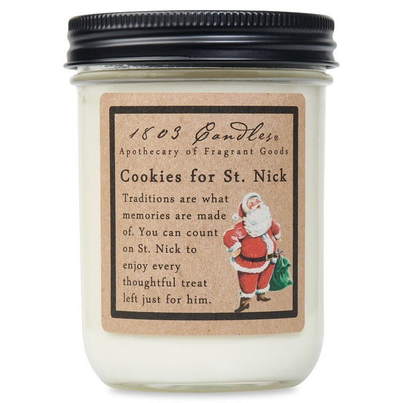 1803 Cookies for St. Nick Soy Candle - Vintage Crossroads