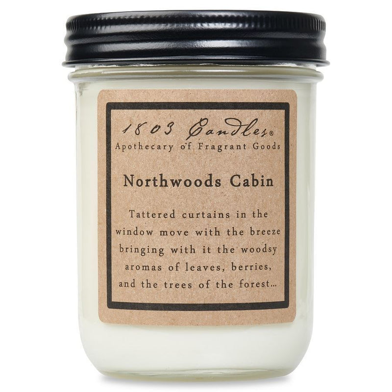 1803 Northwoods Cabin Soy Candle - Vintage Crossroads