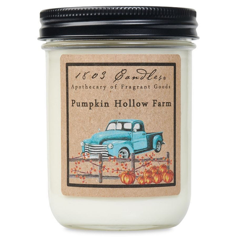 1803 Pumpkin Hollow Farm Soy Candle - Vintage Crossroads