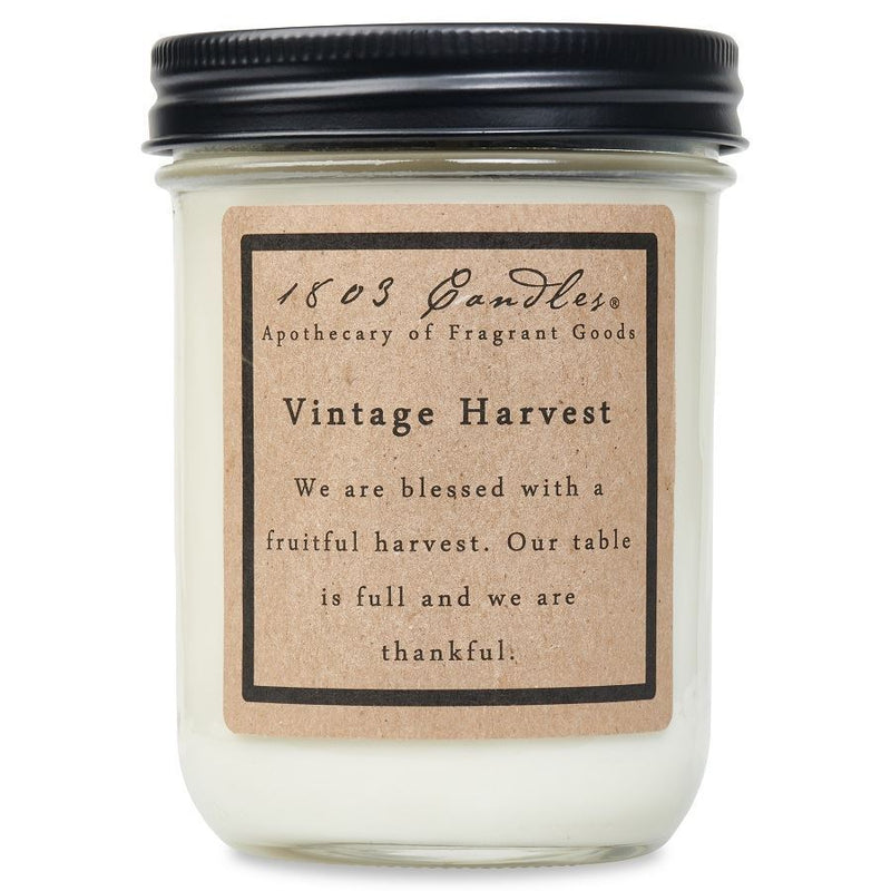 1803 Vintage Harvest Soy Candle - Vintage Crossroads