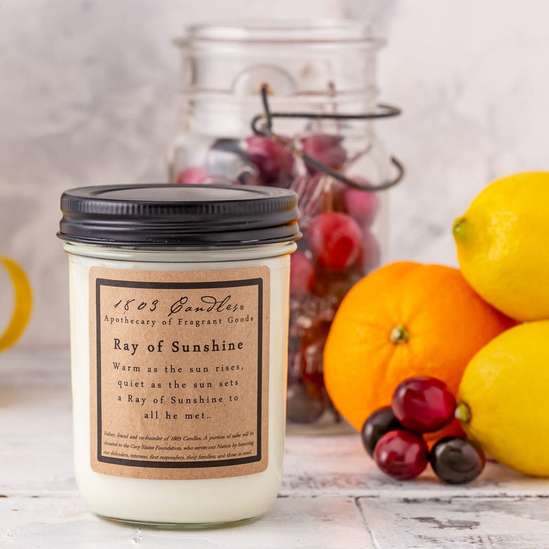 1803 Ray of Sunshine Soy Candle - Vintage Crossroads