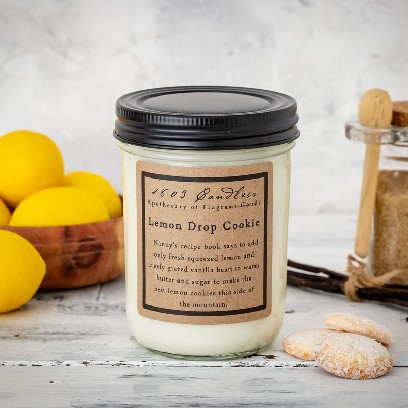 1803 Lemon Drop Cookie Soy Candle - Vintage Crossroads