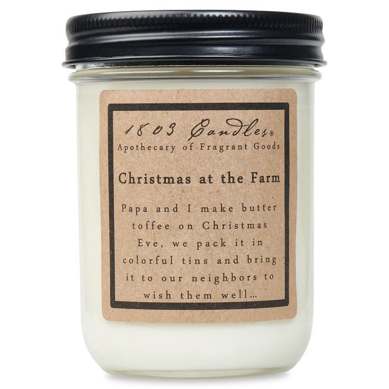 1803 Christmas At The Farm Soy Candle - Vintage Crossroads
