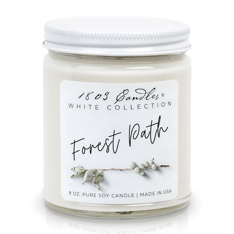 1803 Forest Path White Candle Collection - Vintage Crossroads
