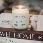 1803 Fireside White Candle Collection - Vintage Crossroads