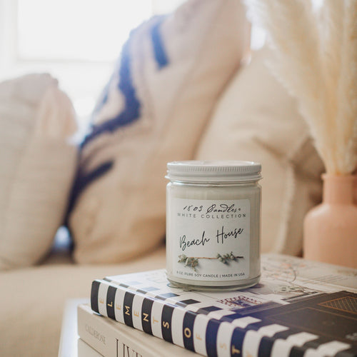1803 Beach House White Candle Collection - Vintage Crossroads