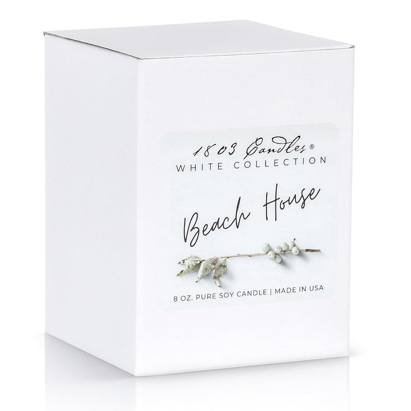 1803 Beach House White Candle Collection - Vintage Crossroads