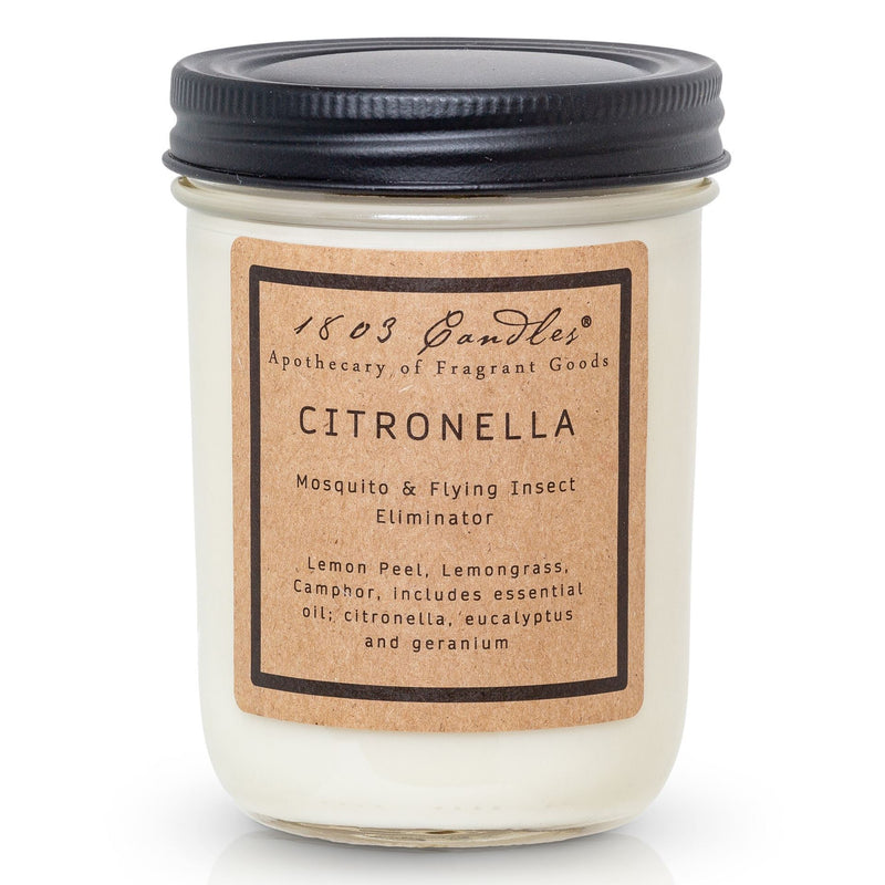 1803 Citronella Soy Candle - Vintage Crossroads