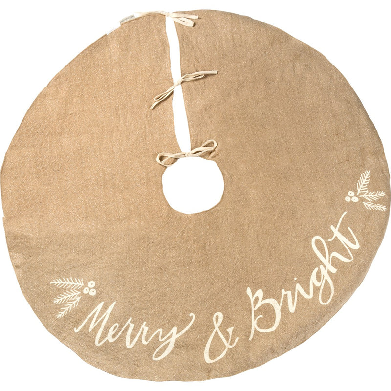 Merry And Bright Tree Skirt Primitives By Kathy