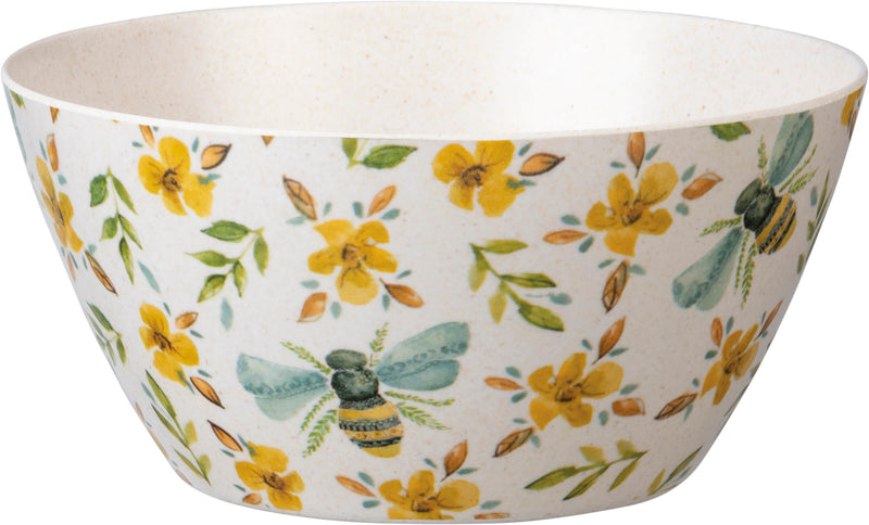 Bees And Flowers Bowl