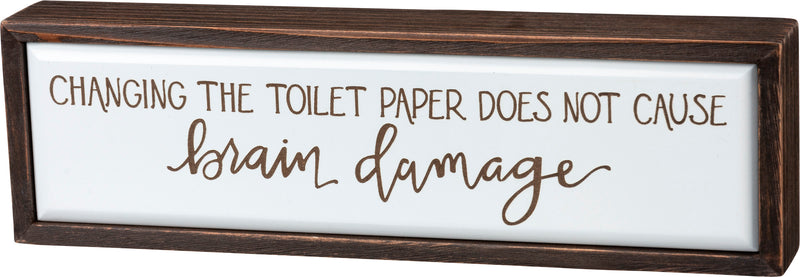 Toilet Paper Box Sign Primitives By Kathy