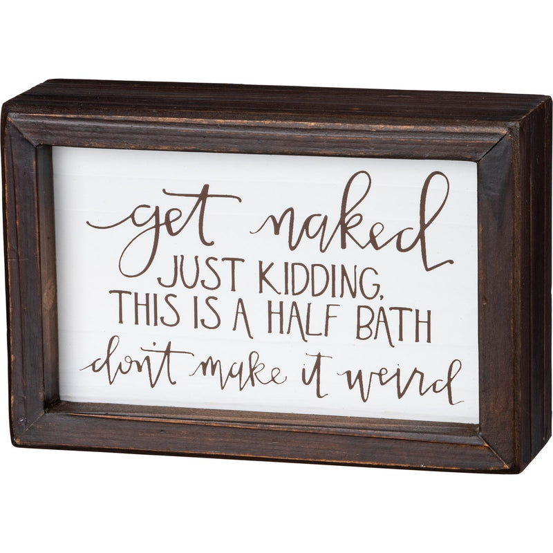 Get Naked Inset Box Sign Primitives By Kathy