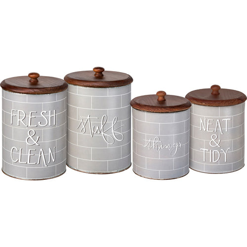 Things And Stuff Canisters Primitives By Kathy