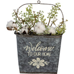 Welcome To Our Home Wall Bucket Primitives By Kathy
