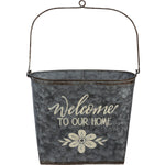 Welcome To Our Home Wall Bucket Primitives By Kathy