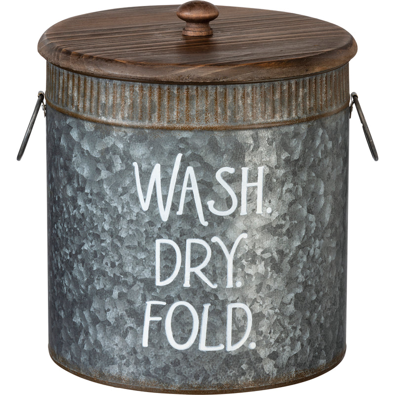 Laundry Canister Primitives By Kathy