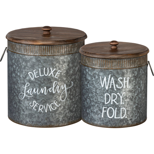 Laundry Canister Primitives By Kathy