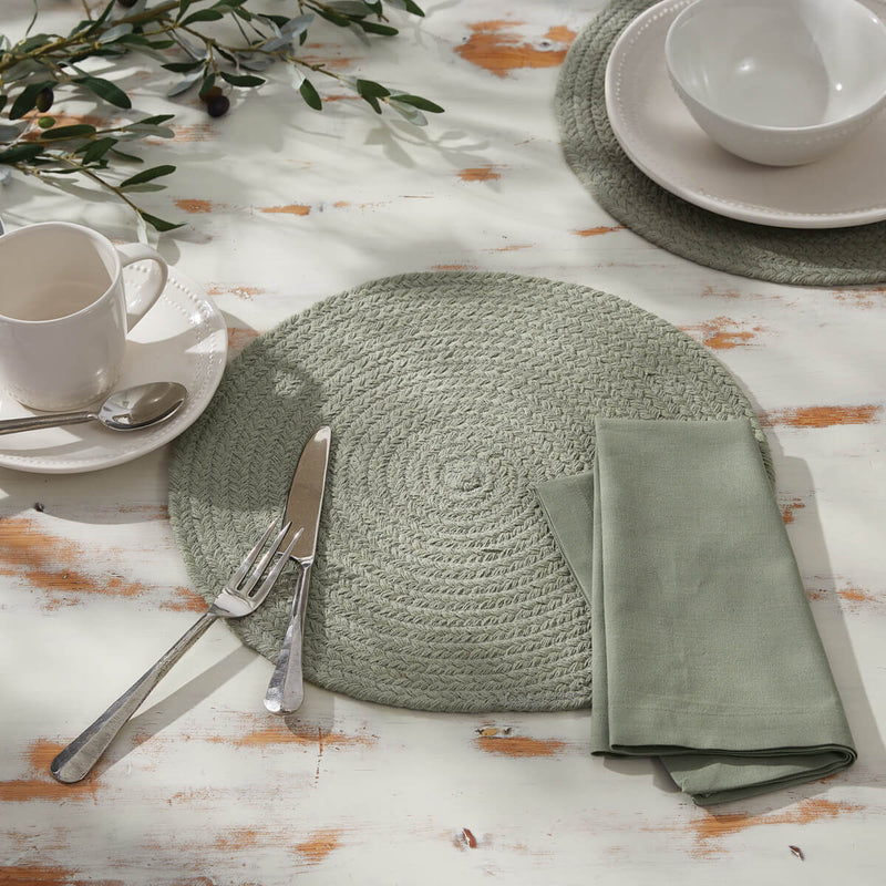 Round Braided Placemat