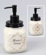 Ceramic Mason Jar Soap Dispenser Young's Inc