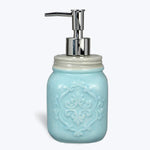 Ceramic Mason Jar Soap Dispenser Young's Inc