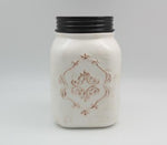 Ceramic Mason Jar Cookie Canister Young's Inc