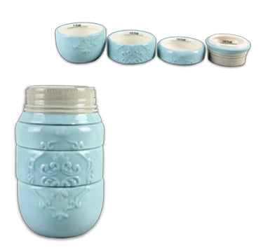 Ceramic Mason Jar Measuring Cups Young's Inc