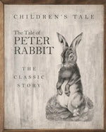 The Tale Of Peter Rabbit Wood Framed Print