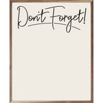 Don't Forget Whiteboard