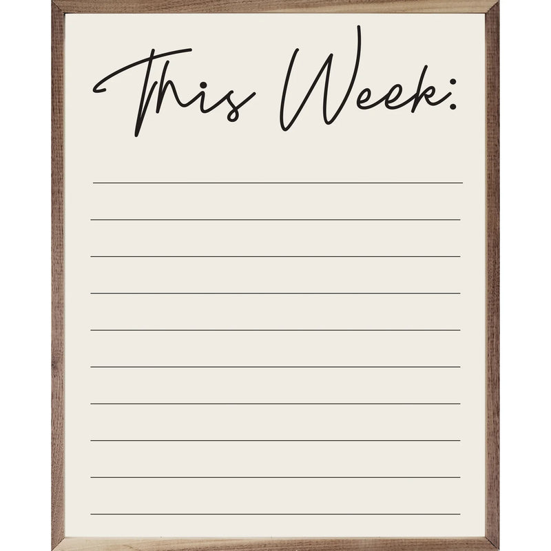 This Week Whiteboard