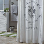 Flower Seed Sack Shower Curtain Park Designs